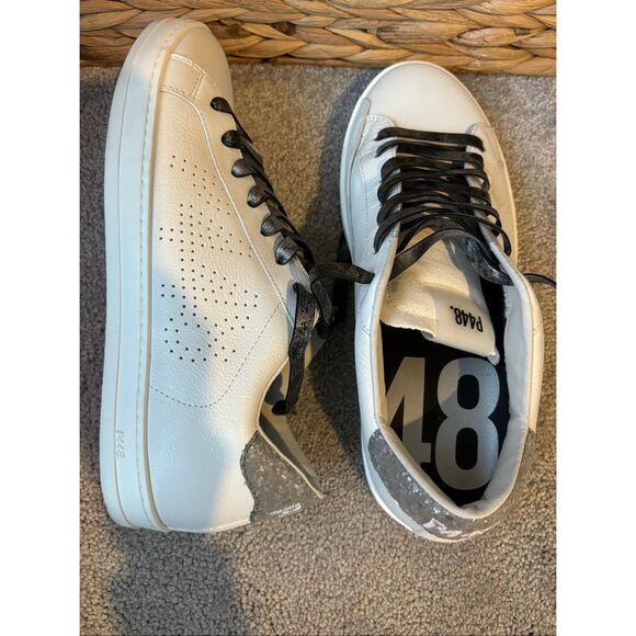 P448 JOHN MATTE/GLITTER sneaker Sz. 38, 7.5/8, $298 - Picture 5 of 12